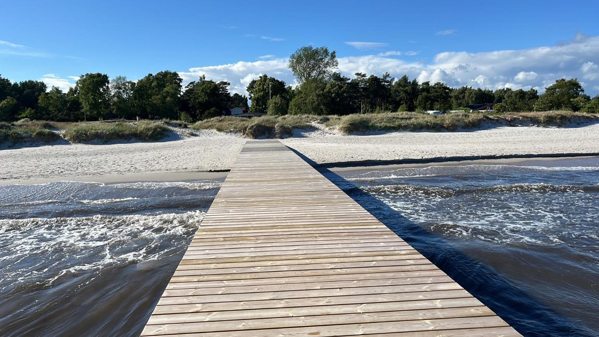 Beddinge Strand Strandboende المظهر الخارجي الصورة